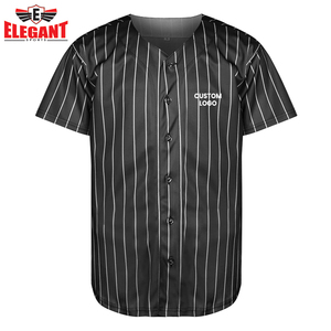 Camisetas de Béisbol con Botones, Diseño Personalizado, Impresión por Sublimación en Diferentes Colores, Uniformes Deportivos de la Más Alta Calidad - Product Image 2