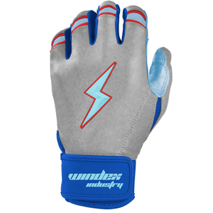 Creator Series Short Cuff Brucebolt Style Guantes de bateo 100% Premium Cabretta Leather Baseball Batting Guantes - Product Image 5