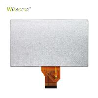 Écran LCD TFT personnalisé Wisecoco de 7 pouces, IPS RGB 50 broches 800x480 400 nits, module de panneau tactile rétroéclairé WLED FPC