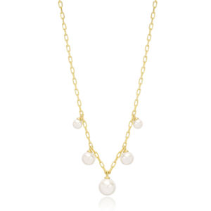 จี้ไข่มุกหลายเม็ดอัญมณีชั้นดีสีเงินสเตอร์ลิง925ตุรกีขายส่ง - Product Image 1