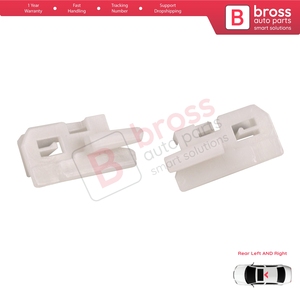 ชุดซ่อมคลิปยึดม่านหลังคาซันรูฟแบบพาโนรามา BSR582 ซ้ายขวา สำหรับ I30 I30 CW MK1 FD ปี 2007-2012 50006393 - Product Image 5