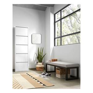 Zapatero Moderno y Elegante para Mujer, con Capacidad para 10 Pares de Zapatos, Color Blanco Mate - Product Image 2