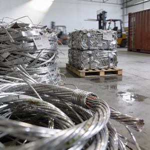 เศษลวดอะลูมิเนียม 6063 พร้อมส่งออก คุณภาพดี สะอาด แน่น บรรจุเป็นก้อน สำหรับโรงหลอมและโรงงานผลิตเหล็ก - Product Image 1