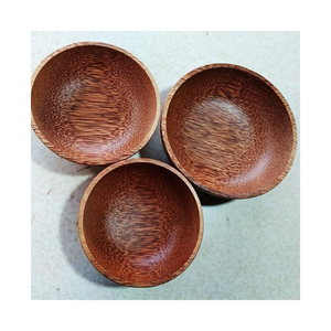 Cuencos de madera de coco Top Seller 2025 para una experiencia gastronómica sostenible con precios al por mayor - Product Image 1