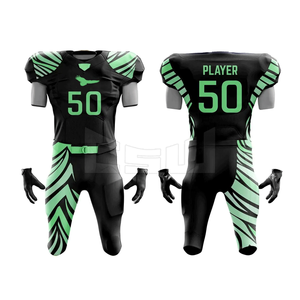 Uniforme de football américain pour les jeunes Design personnalisé Jersey Hoodies Uniformes de football - Product Image 4