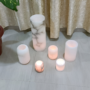 Tarro de portavelas decorativo de primera calidad, diseño personalizado para decoración del hogar, fábrica india, venta al por mayor, oferta especial festiva - Product Image 2