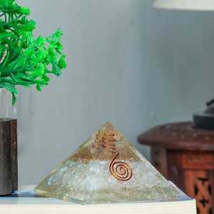 Meilleure qualité Offre Spéciale en vrac clair Quartz Orgone pyramide pierre Semi précieuse Orgonite pyramide pour la décoration de la maison - Product Image 3