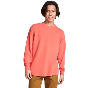 เสื้อยืดแขนยาวคอกลมผ้าฝ้ายผู้ชายสั่งทำขายส่ง - Product Image 4