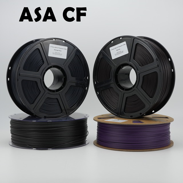 Nature3d ASA-CF PETG ABS PA PC Carbon Fiber Filament for FDM Printer 1.75mm 1KG ASA-CF 3d Printer Plastic Filament