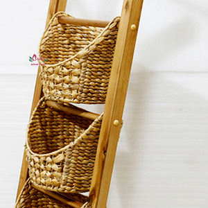 Artex Dong Thap Factory Racks et organisateurs de stockage faits à la main en corde de jonc de mer et artisanat de jacinthe d'eau Vietnam - Product Image 5