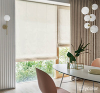 Qualité exceptionnelle coût d'usine Lilycolor Textiles de maison tissu de rideau en tulle bloquant la lumière
