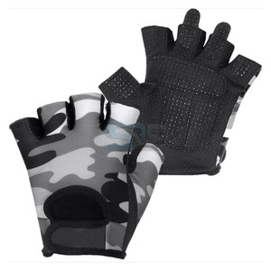 Breathable Women Half <b>Finger</b> Gym Gloves With Wrist <b>Support</b> For Workout Bodybuilding Training And Cycling Sports Use - Product Image 1