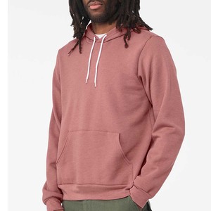 Sudadera con Capucha Unisex de Forro Polar para Invierno BELLA+CANVAS con Estampado Digital y Diseño Teñido Liso-3719bc - Product Image 5