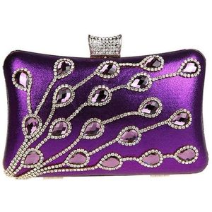 กระเป๋าคลัทช์เรซิ่นทำมือสุดหรู งานปักคริสตัลรักษ์โลก สำหรับฤดูร้อน ปรับแต่งได้ คุณภาพสูง ราคาดีที่สุด ดีไซน์ตกแต่ง - Product Image 3