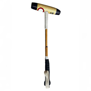 Mallet de polo classique personnalisable, fabriqué en bambou robuste, pour cavaliers professionnels, offrant contrôle, confort et stabilité sur le terrain. - Product Image 3