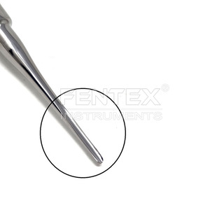Elevador Dental Luxating Recto 2mm, Mango Dorado, Acero Inoxidable - Product Image 2