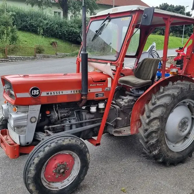 Orijinal ucuz oldukça kullanılan Massey Ferguson 135 MP tarım traktör satılık orta toptan fiyat