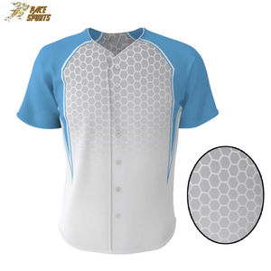 Maillot de baseball unisexe 2026 de qualité standard, personnalisable avec logo, respirant, impression numérique, 100 % polyester, antibactérien - Product Image 4