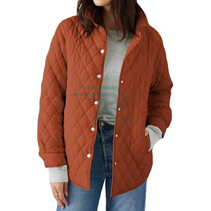 Chaquetas Cortavientos Impermeables para Mujer, Talla Grande, Abrigos Acolchados Cálidos, Transpirables, de Capa Suave, al por Mayor - Product Image 1