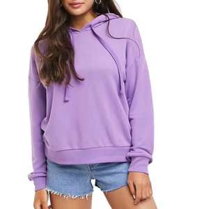 ชุดเซ็ต 2 ชิ้น เสื้อฮู้ดแขนยาวสีพื้นสไตล์ลำลองแฟชั่นใหม่ประจำฤดูใบไม้ร่วงฤดูหนาวปี 2021 สำหรับผู้หญิง - Product Image 6