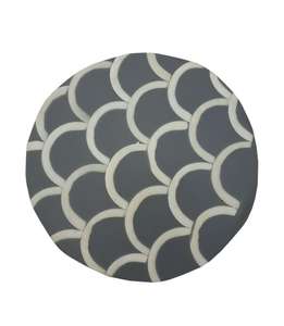 Posavasos y Alfombrillas para Bebidas Cuadrados de Diseño Clásico con Incrustaciones de Hueso, Ecológicos, de 10 mm de Grosor, para Té y Café, Decoración Elegante para Mesa de Hogar - Product Image 5