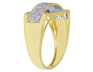 Bijoux personnalisés de style Hiphop Bague pour homme en argent sterling S925 avec Moissanite Bague en diamant bling entièrement glacée pour homme - Product Image 4