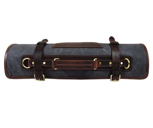 Bolsa de Almacenamiento para Utensilios de Cocina, Enrollable, de Lona y Cuero, Resistente a los Olores, Cómoda, Organizador de Cuchillos Duradero, para Transportar Herramientas de Cocina - Product Image 2