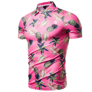 โลโก้ OEM ที่กําหนดเองพิมพ์เสื้อยืดโปโลกอล์ฟ Sublimated เสื้อโปโลแบบกําหนดเองสําหรับผู้ชายเสื้อยืดพิมพ์ดิจิตอลแขนสั้นผู้ชายโปโล - Product Image 5