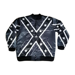 Vente en gros Blouson aviateur en satin personnalisé brodé Versity Blousons aviateur en satin de soie pour hommes Blouson de baseball en satin Versity - Product Image 6