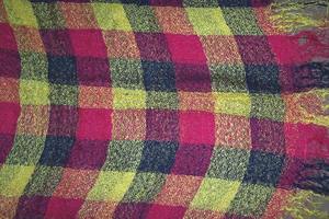 Summer Mini <b>Check</b> Design <b>Scarf</b> 100% Viscose Superfine Material - Product Image 5