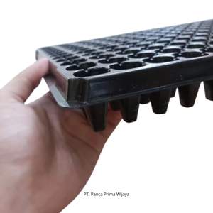 Bandeja de Semillero Rectangular Reutilizable de PVC de Alta Calidad, Sin Recubrimiento, de 288 Celdas |   Bandeja de Cultivo Extra Fina para Vivero, Vegetales y Flores - Product Image 3