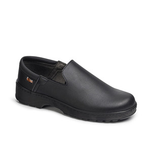 Hot Sale Unisex Blucher Work Shoe Slip High Coefficient in Dry to Avoid Slipping on Wet Floors With Cushioning in the <b>Heel</b> - Product Image 2