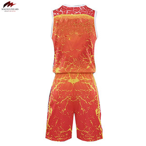 2025 nouveauté personnalisé imprimé respirant basket-ball Shorts été conçu ensembles de vêtements de sport uniformes d'équipe fabriqués sur mesure - Product Image 3