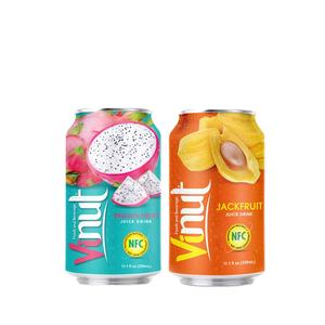 Dragon Fruit Juice OEM ODM Marque privée Fabricant de boissons Formulation personnalisée Usine du Vietnam 330ml Alu peut 24 canettes carton - Product Image 1