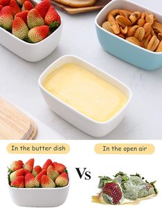 Contenedor de plato de mantequilla para el desayuno Diseño atractivo Forma y tamaño personalizados Plato de mantequilla de cocina de acero inoxidable de la India - Product Image 6