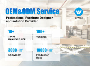 Mesa de Trabalho Modular Moderna em Painel de Melamina com Design de Cubículo para Móveis de Escritório para 2-6 Pessoas Ecológica - Product Image 6