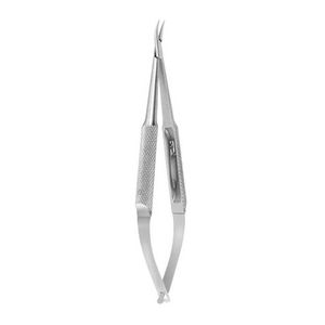 Portaagujas Barraquer de calidad superior curvado sin bloqueo en microcirugía de acero inoxidable aguja fina - Product Image 6