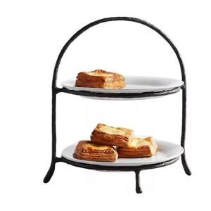 Juego de Dos Soportes Redondos para Tartas de Varios Tamaños con el Mejor Material, Soporte para Cupcakes, Plato para Servir Pasteles para Fiestas de Té - Product Image 5