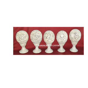 Best Online Selling Item Natural handmade Soapstone <b>Tea</b> <b>Light</b> <b>Candle</b> Holder Good Finishing Quality For Corporate Gift Supplier - Product Image 1