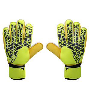 2026 New Football Goalkeeper Gloves Latex Anti-slip Goalkeeper Hand <b>Guard</b> Leather Football Goalkeeper Gloves - Product Image 3