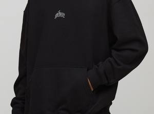 เสื้อมีฮู้ดสไตล์แบ็กกี้โอเวอร์ไซส์สำหรับผู้ชายเสื้อฮู้ดผ้าฟลีซผ้าฝ้าย500GSM ออกแบบได้ตามต้องการ - Product Image 6