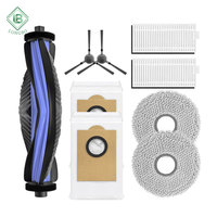 Rouleau principal, brosse latérale, filtre HEPA, sac à poussière, accessoires de remplacement compatibles avec les robots aspirateurs Lefant M3/ M3 Max/ M3L/ Gen1/ Gen2