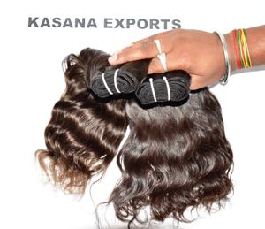 100% Remy Cheap Wholesale Bundle Indian Double Drawn Natural <b>color</b> black women Wavy Virgin Weaving Human <b>Hair</b> <b>Extensions</b> - Product Image 2