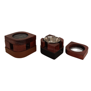 Top Selling Wooden Burner Handmade Best Quality Aromatherapy <b>Essential</b> <b>Oil</b> Diffuser Relaxing Home Decoration Gift <b>Set</b> - Product Image 4