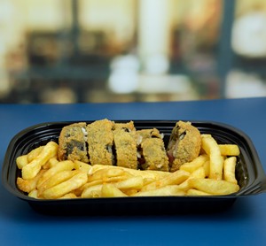 Boîte alimentaire jetable en plastique à 1, 2 ou 4 compartiments avec couvercle, noire, pour plats à emporter, préparation de repas, emballage alimentaire - Product Image 5