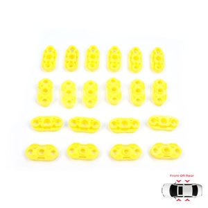 BWR19-2 20 Pièces Clips de Guidage de Lève-Vitre pour Impala 20369894 20369895 - Product Image 1