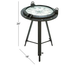 Best Selling Custom Size Living Room Furniture Coffee <b>Table</b> Aluminum Metal Best Quality <b>Clock</b> Design Coffee <b>Table</b> for Sale - Product Image 2