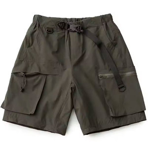 กางเกงขาสั้นผ้าเดนิมสำหรับผู้ชายกางเกงขาสั้นแห้งเร็วสำหรับเล่นกีฬาออกกำลังกายโลโก้แบบกำหนดเอง - Product Image 1