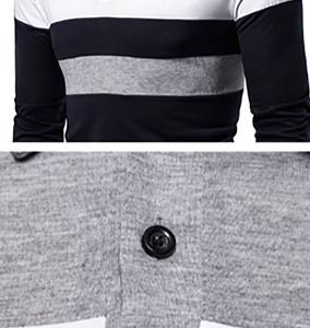 Camisetas de polo de hombre de calidad superior Camisetas de polo de contraste de color hechas con el mejor material al por mayor - Product Image 3