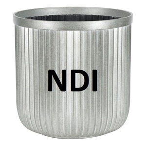 ที่ทำจากสังกะสีทรงกลมกระถางต้นไม้สำหรับตกแต่งงานปาร์ตี้ในร่มและกลางแจ้ง - Product Image 2